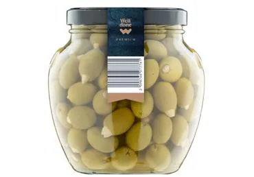 Ar mandelēm pildītas olīvas WELL DONE PREMIUM 1650g 