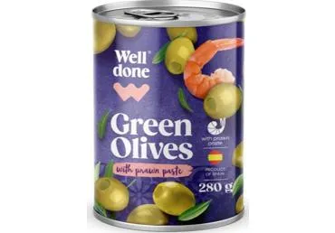 Roh.oliivid krev.täid.WELL DONE 280g