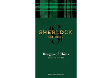 Zaļā tēja SHERLOCK SECRETS Dragon of China 22x1.8g