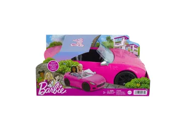 Roosa kabriolett BARBIE 2-kohaline