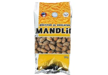 Röstitud ja soolatud mandlid GERMUND150g