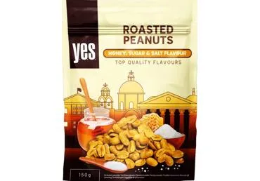 Zemesrieksti YES ar medu un sāli 150g