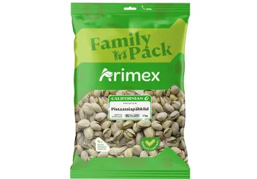 Pistācijas ARIMEX grauzd.salītas 1kg