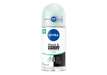 Rulldeo.NIVEA Black&White Fresh 50ml