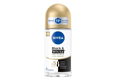 Rulldeo.NIVEA B&W Silky Smooth 50ml
