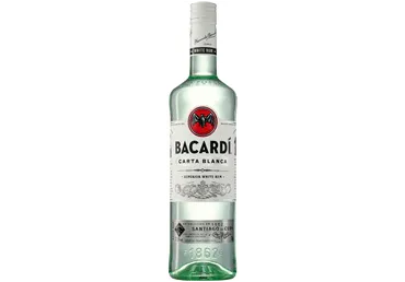 Rum BACARDI Carta Blanca, 37,5%vol, 0,7L,R21/156990/2