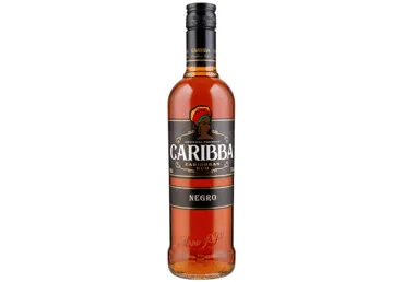 Rum CARIBBA Negro, 37,5%vol, 0,5L,R19/136507/2
