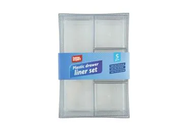 Plastmasas atvilktņu ieliktņu komplekts 5gab.