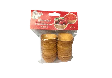 Groziņi pildīšanai mazie 20gab. 60g