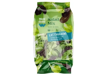 Salatisegu Lattughini WELL DONE 100g