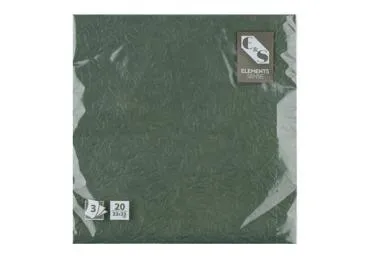 Salvetes ELEMENTS SENSE 33x33cm 20gab.