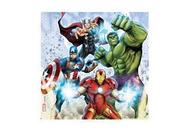 Salvrätikud Avengers Infin. 33x33cm 20tk