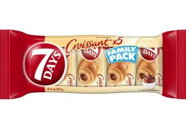 Sarvesaiad kakao täidis.7DAYS 5x37g