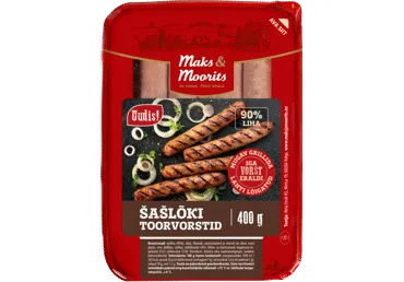 Šašlõki toorvorstid, MAKS&MOORITS, 400g
