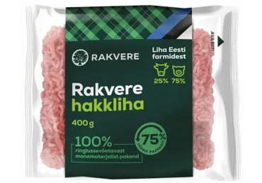 Sea-ja veisehakkliha RAKVERE,400g
