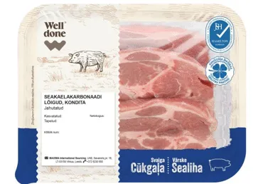Seakaelakarb.lõig.kondita WELL DONE,360g