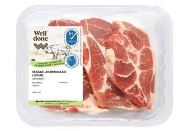 Seakaelakarb.lõigud ABta,WELL DONE,360g
