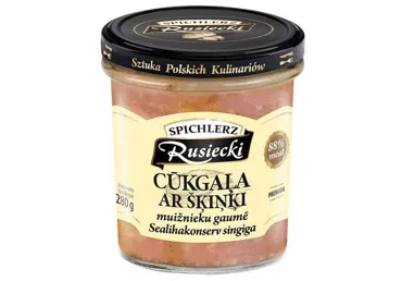 Cūkgaļa ar šķiņķi Muižnieku gaumē PAMAPOL 280g