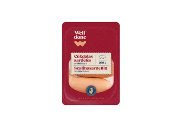 Cūkgaļas sardeles WELL DONE 400g