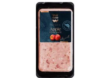 Cūku aknu pastēte ar āboliem WELL DONE PREMIUM 150g