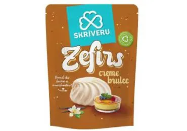 Zefīrs ar krēma brulē garšu SKRĪVERU 170g