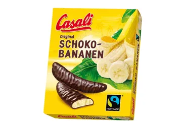 Šhokolaadibanaanid CASALI 150g