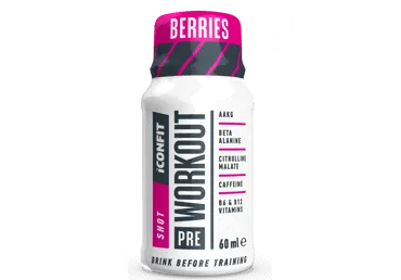 Pirms treniņa šots ogu ICONFIT 60ml