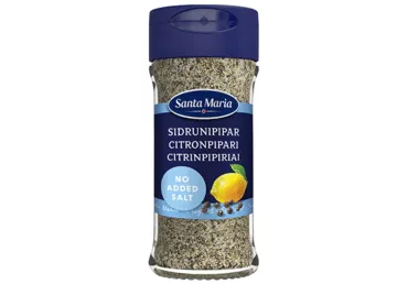 Sidrunipipar, ilma lisatud soolata, SANTA MARIA, 42 g