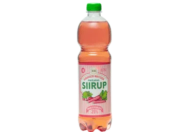 Siirup AURA rabarberimaitseline 750ml