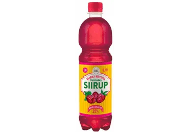Siirup vaarikamaitseline Aura 0,75l PET