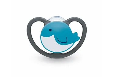 Silikoonlutt NUK Space 0-6k 2tk