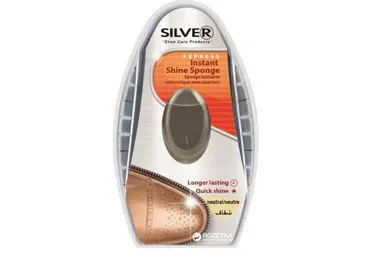 Apavu sūklis ar dozat.SILVER bezkr.6ml