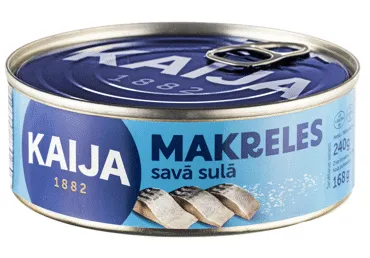 Makrele savā sulā KAIJA EO 240g