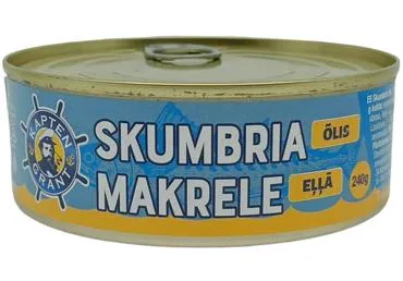Skumbria õlis KAPTEN GRANT,240g