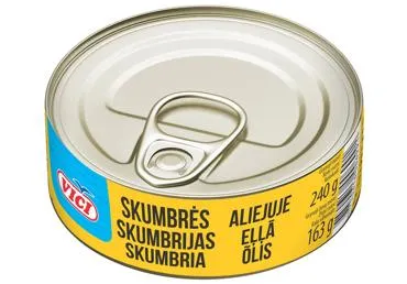 Skumbria õlis VICI, 240g