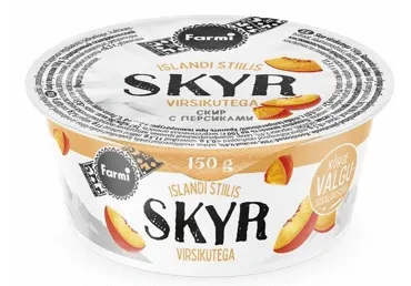 Skyr FARMI virsikutega, 150g