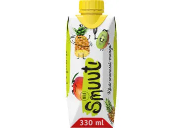 Smuuti Kiivi-ananassi-mango, AURA, 300 ml