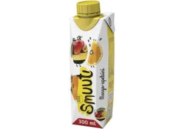 Smuuti AURA SMOOTHIE, mango - apelsin, 0,3 L, tetra