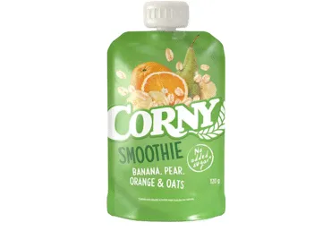 Smuuti Banaani-pirn-apelsin CORNY 120g