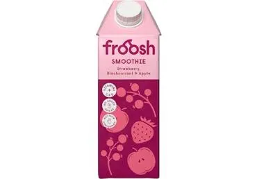 Smuuti FROOSH maasika,mustsõst,õun,750ml