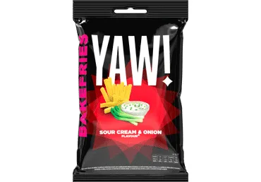 Snäkk hap.koore-sib.m.Bakefries Yaw! 40g