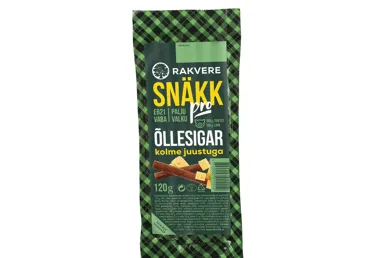 Snäkk pro Õllesigar kolme juustuga RAKVERE, 120g