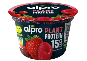 Sojadessert ALPRO punaste marjadega 200g