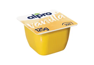Sojas deserts ar vaniļas garšu 125g, Alpro