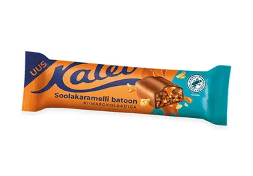 Šok.batoon soolakaramell KALEV 40g