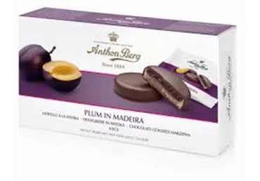Šok.kom.Plum in Madeira ANTHON BERG 220g