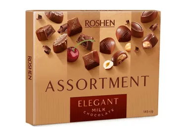 Šok.kompvekkide karp Elegant ROSHEN 145g