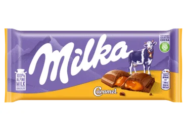 Šokolaad Caramel MILKA 100g
