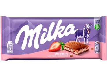 Šokolaad MILKA maasika 100g