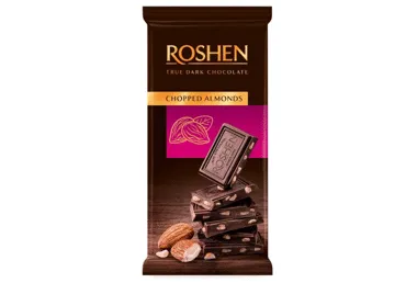 Šokolaad, soolamandel ROSHEN 85g